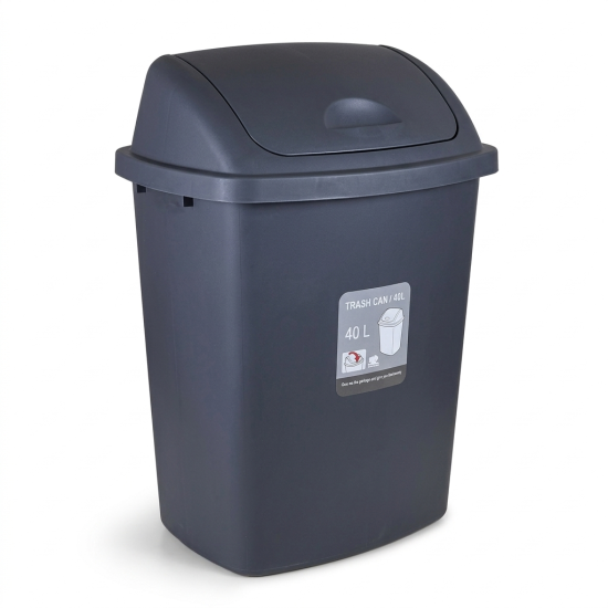 Plastic Trash Can 40 Liter