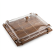 Wooden & Acrylic Six-Section Serving Platter