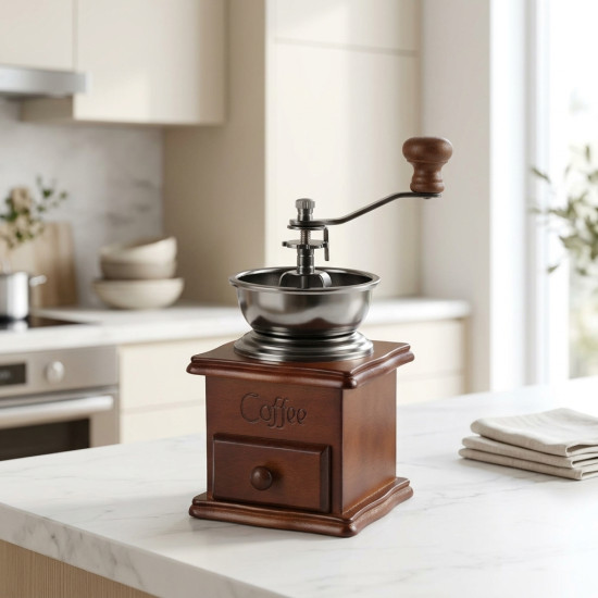 Wooden Coffee Grinder