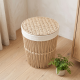 Straw Laundry Basket Medium