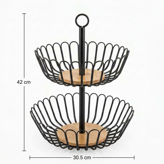 Metal Basket 2-Tier