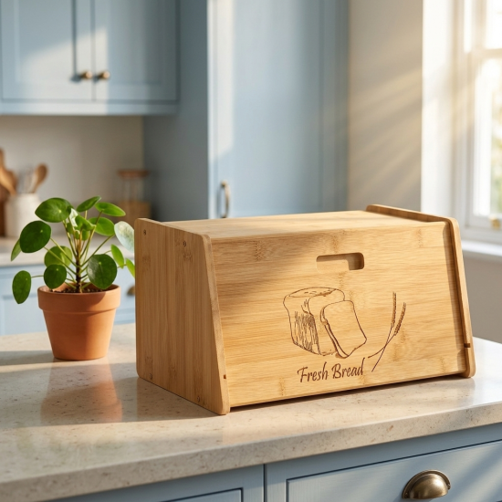 Wooden Bread Box