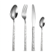 Silver Silverware Set 24 Pieces