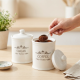 Porcelain Spice Jar Set - 3 Pcs