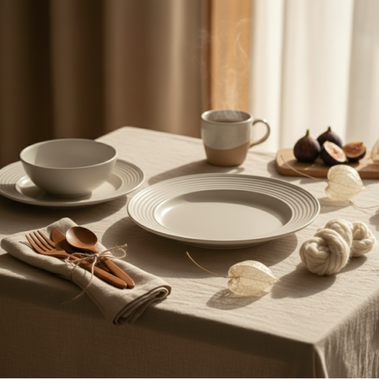 Porcelain Plate 22x2.6cm