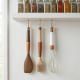 Kitchen Utensil Set Silicone And Wood 