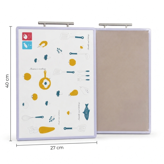 Double Sided Stainless Steel Cutting Board