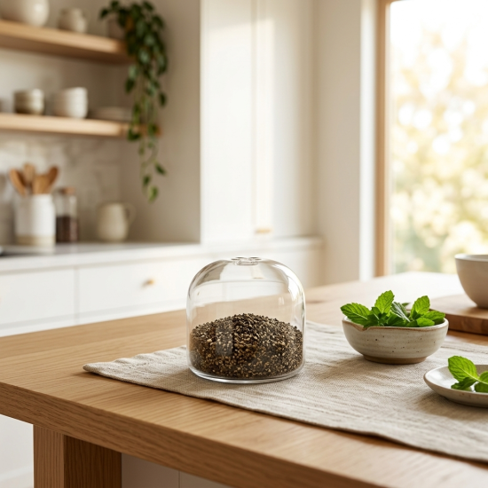 Glass Salt Shaker
