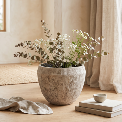 Porcelain Plant Pot Medium