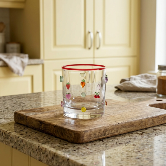 Glass Cups Set 6 Pcs