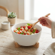 Porcelain Bowl with Wooden Stand