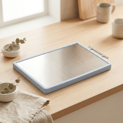 Double Sided Stainless Steel Cutting Board