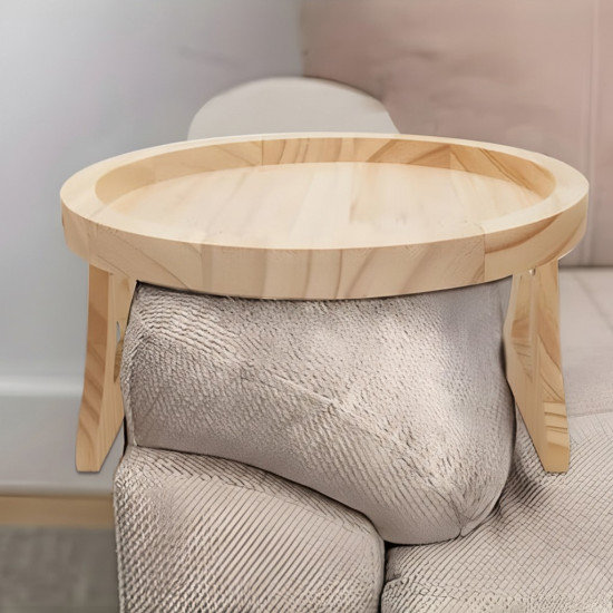 Wooden Sofa Armrest Tray