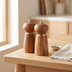 Wooden Spice Grinder Small