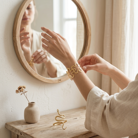 Gold Arm Cuff
