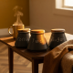 Porcelain Spice Jar Set - 3 Pcs