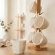 Mug Set 6 Pcs With Wooden Stand