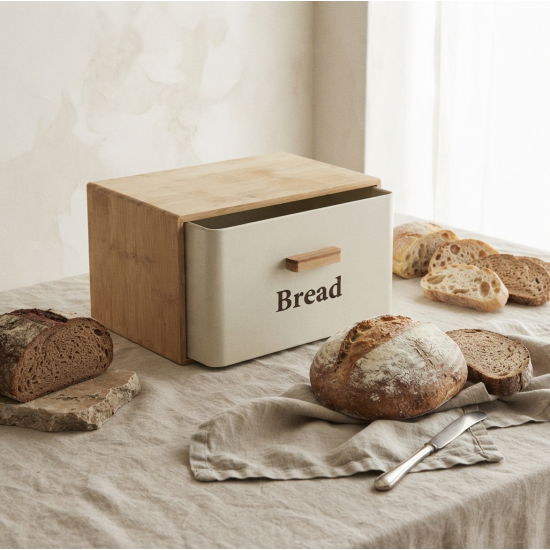 Wooden Bread Box