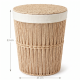 Straw Laundry Basket Large