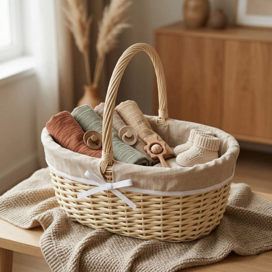 Straw Basket Large