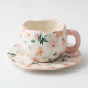 Porcelain Mug & Saucer