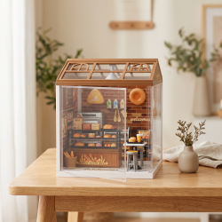 Bakery Shop Dollhouse Set 118 Pieces
