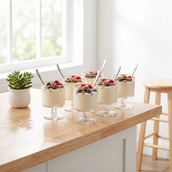 Glass Bowls 6 Pcs