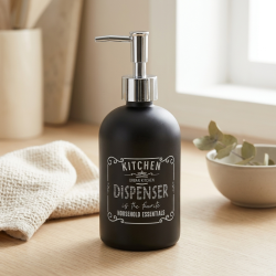 Glass Soap Dispenser