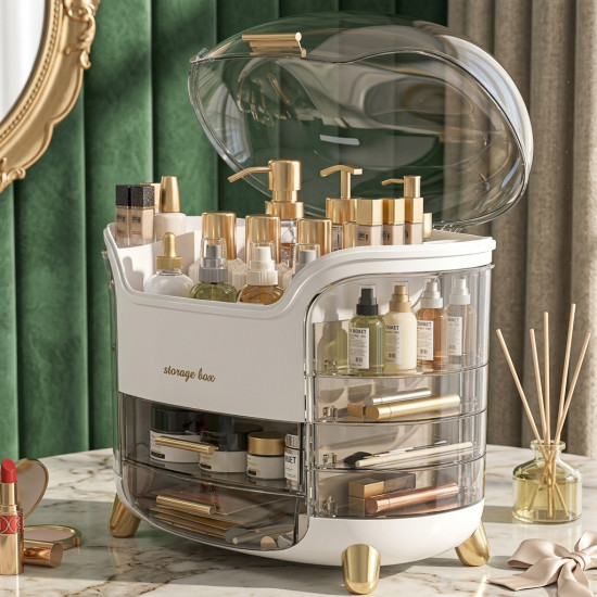Plastic Makeup Organizer