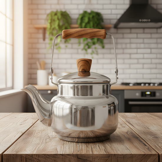 Stainless Steel Tea Kettle – 1 L