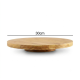 Wooden Rotating Plate