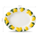 Lemon Pattern Porcelain Plate