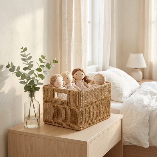 Straw Basket Small