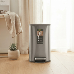 Square Trash Step Bin 12 liter