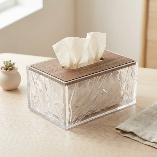 Acrylic Tissue Box