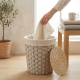 Straw Laundry Basket Small