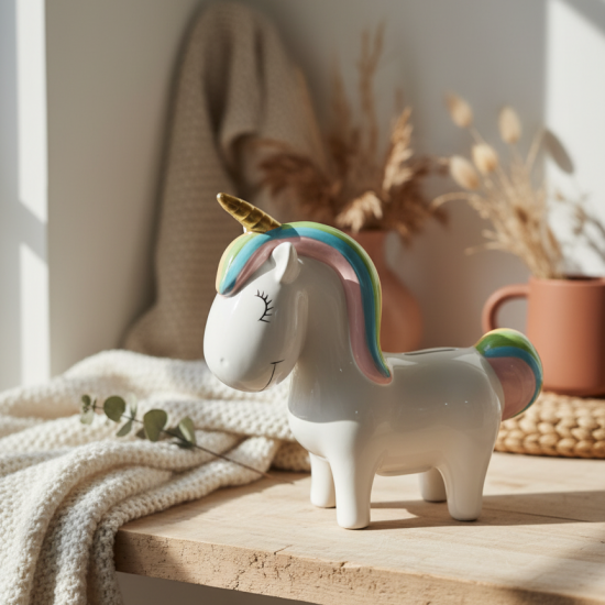 Porcelain Piggy Bank