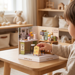 Coffee Shop Game Set 36 Pieces