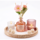 Floral Candle & Reed Diffuser Set