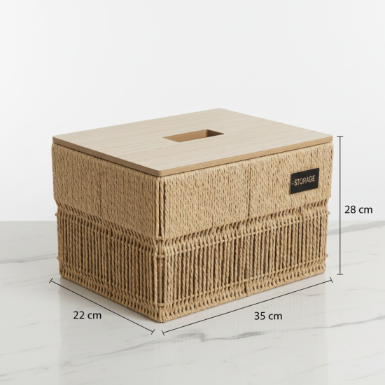 Straw Basket Large