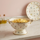 Floral Strainer And Plate