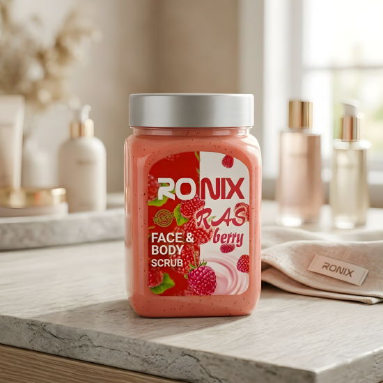 Raspberry Face and Body Scrub