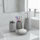 Ceramic Bathroom Set - 4 Pcs
