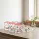 Glass Cups Set 6 Pcs