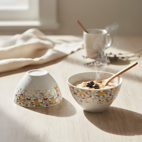 Porcelain Bowl Set 6 Pcs