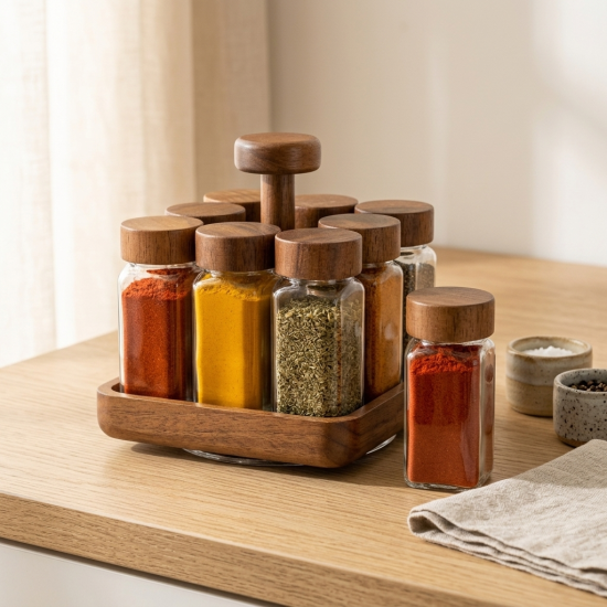 Glass Jar Set 8 Pieces
