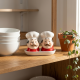 Porcelain Salt and Pepper Shaker Set