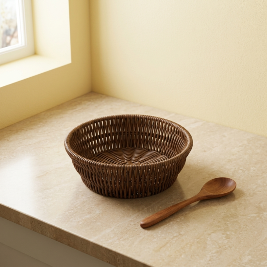 Round Wicker Basket Small 