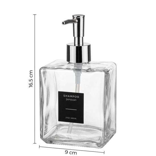 Glass Soap Dispenser 600 Ml