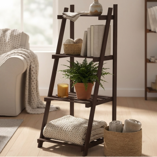 Wooden Organizer 4 Shelves